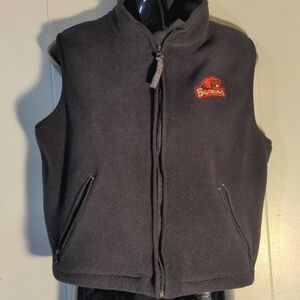 Terry Fleece Oregon State Zip up Vest